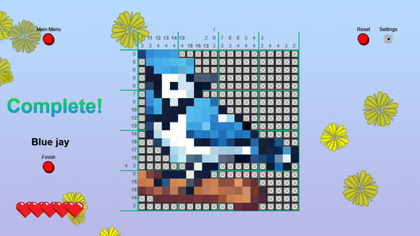Nature Picross game for Linux 1
