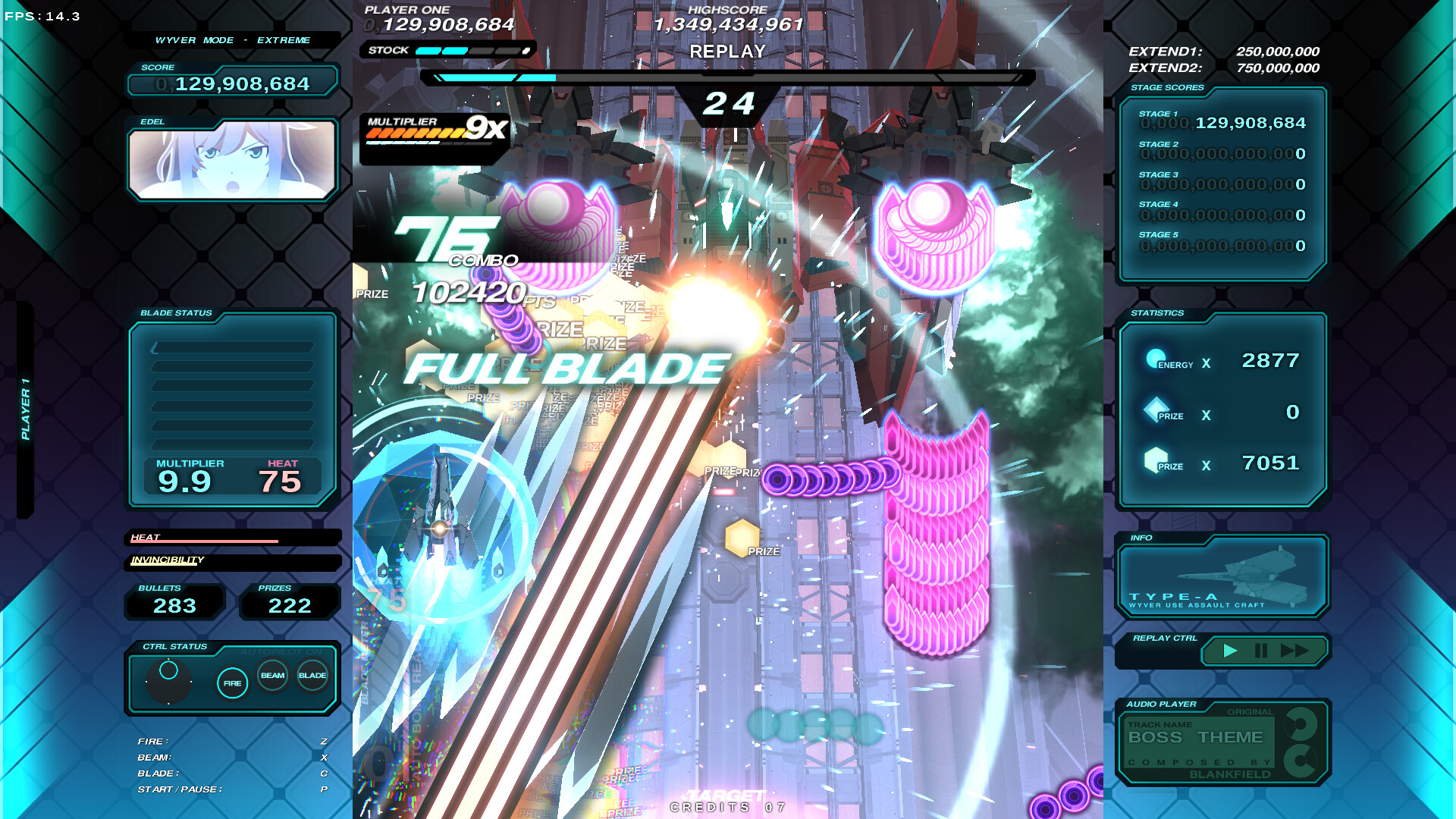 Danmaku Unlimited 4 WYVER ULTRA screenshot 6