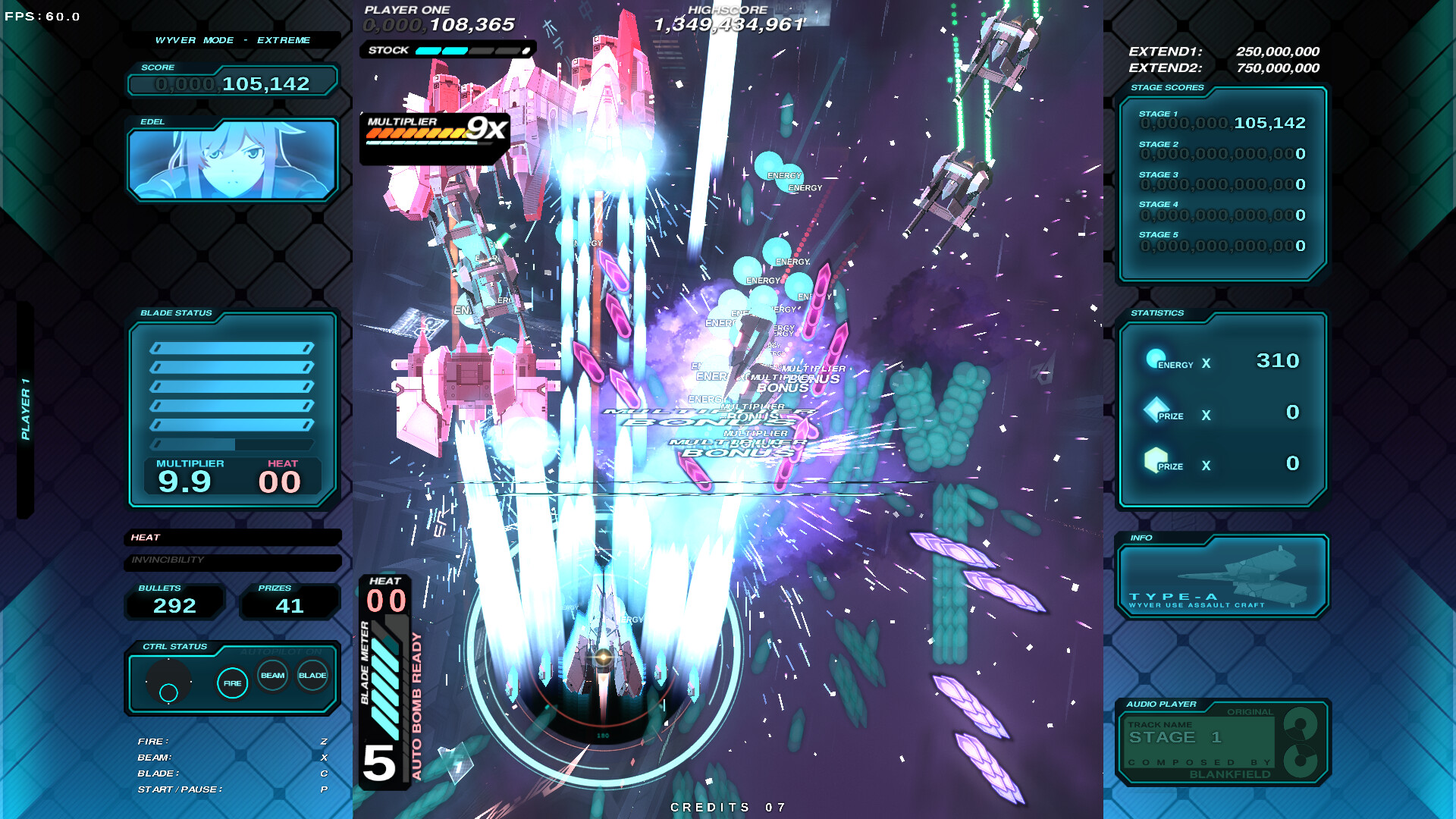 Danmaku Unlimited 4 WYVER ULTRA screenshot 1