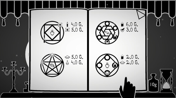 Screenshot of Behind The Curtain