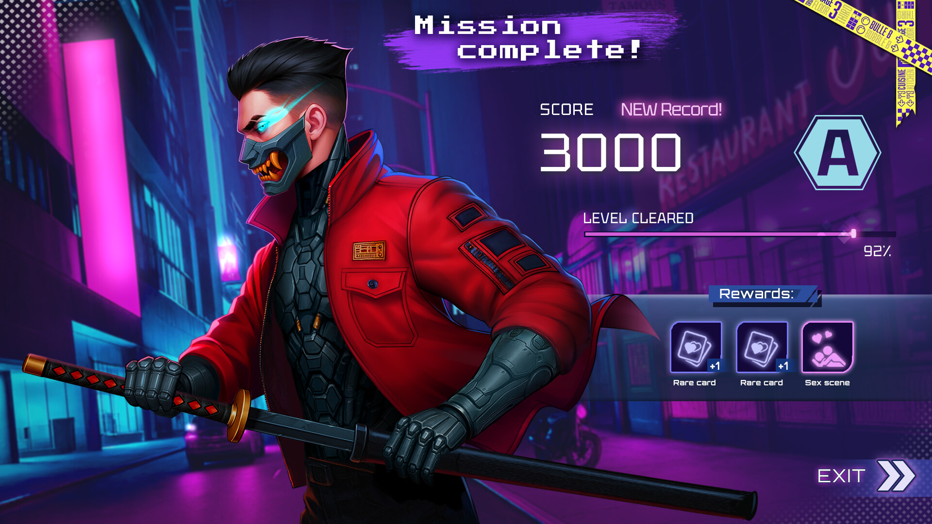 CYBER RONIN: Lust screenshot 4