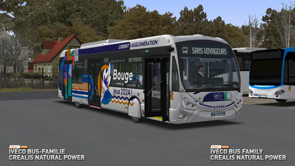 OMSI 2 Add-on IVECO Bus Family Crealis Natural Power — скриншот 17
