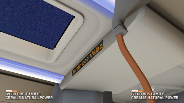 OMSI 2 Add-on IVECO Bus Family Crealis Natural Power — скриншот 7