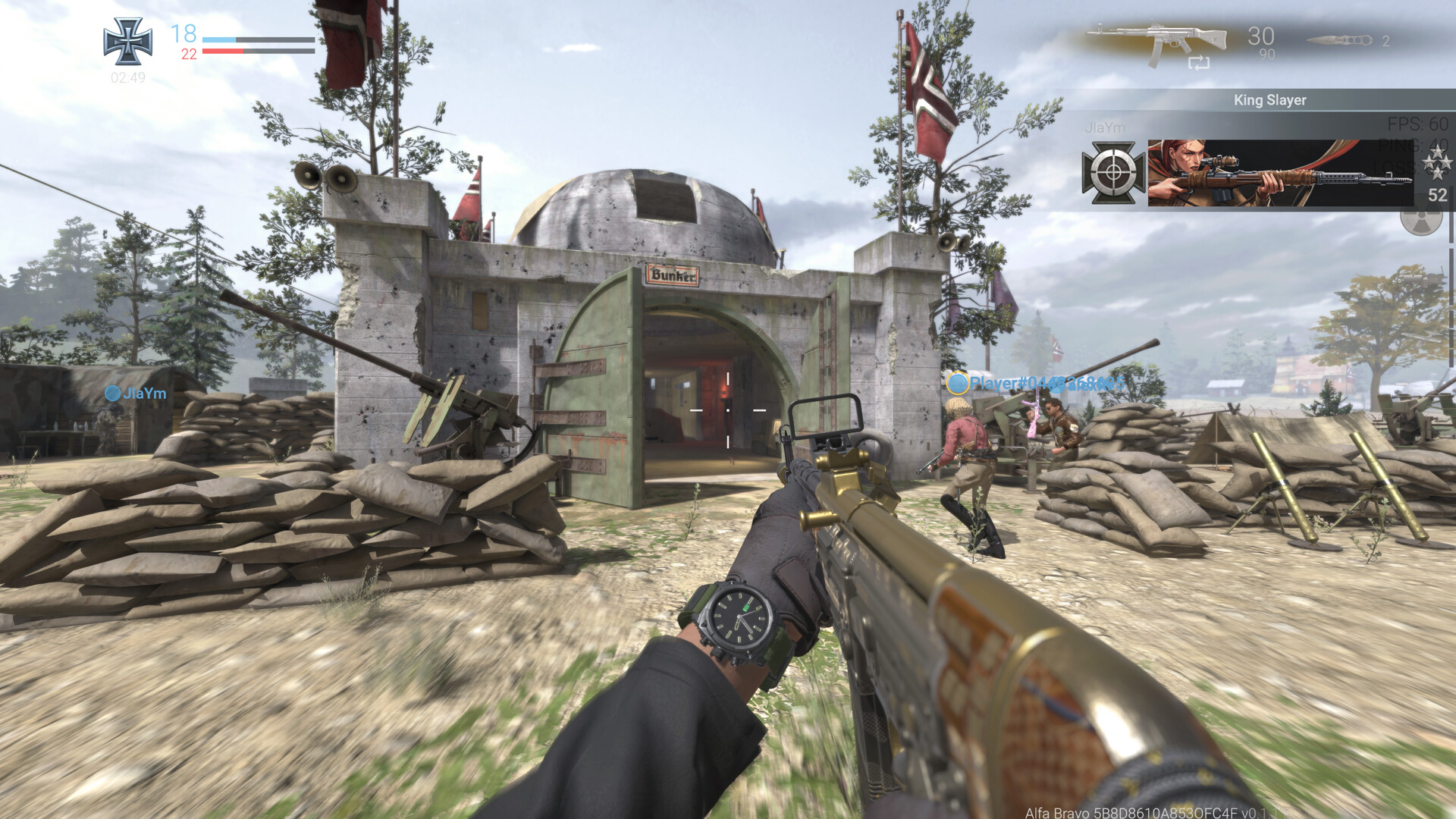 Screenshot of World War Legion