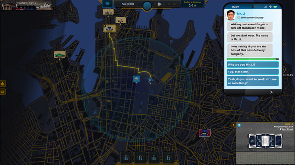 Screenshot z Delivery INC - Smart Fleet Screenshot z Delivery INC - Smart Fleet