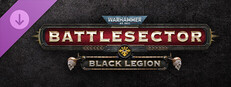 Warhammer 40,000: Battlesector - Black Legion Banner