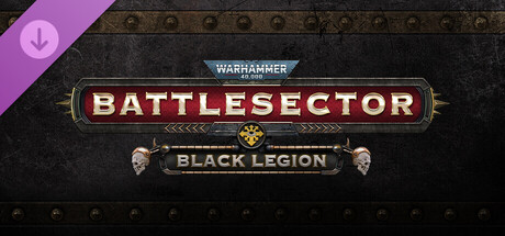 Warhammer 40,000: Battlesector - Black Legion Banner