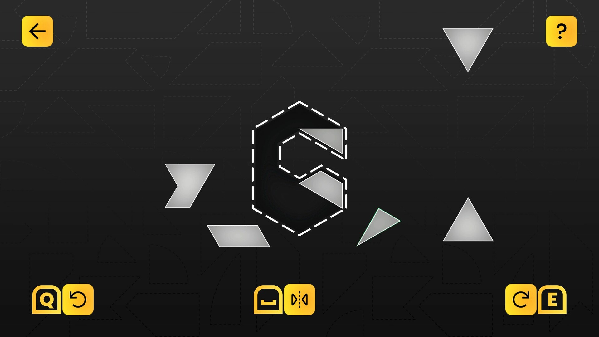 Tangram Collection: Hexagon Puzzle Pack Featured Screenshot #1
