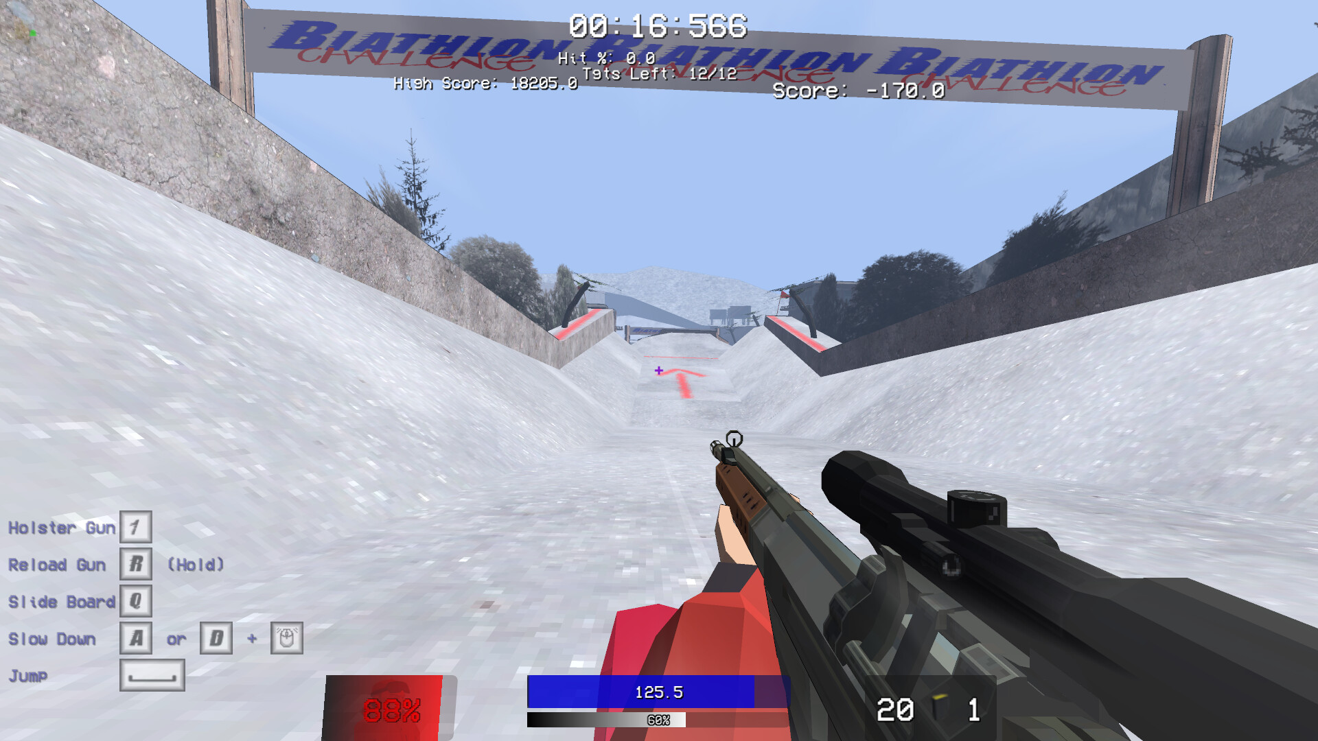 Biathlon Challenge screenshot #3