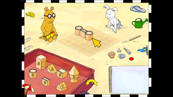 Arthur's Sand Castle Contest screenshot 2
