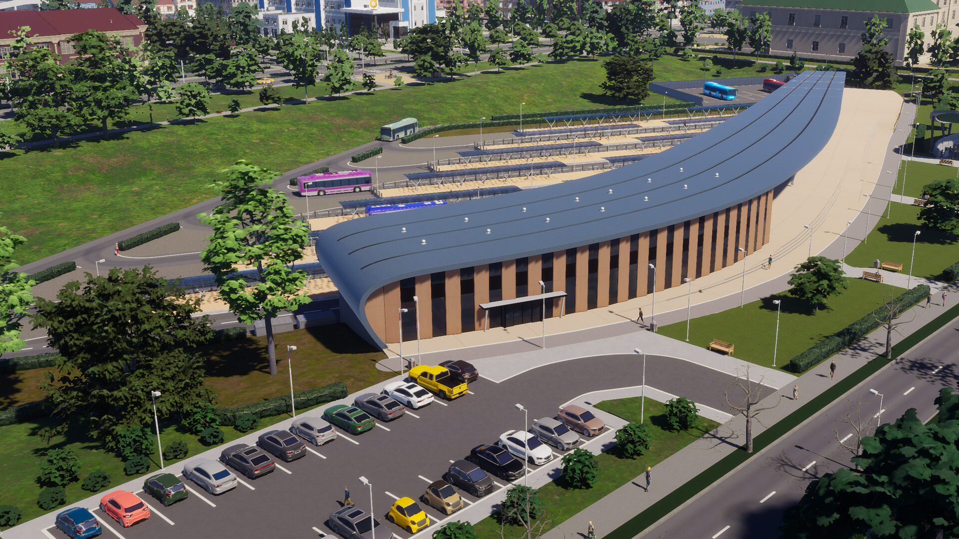 Cities: Skylines II - Creator Pack: City Stations Featured Screenshot #1