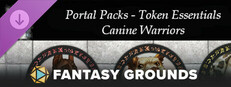 Fantasy Grounds - Portal Packs - Token Essentials: Canine Warriors
