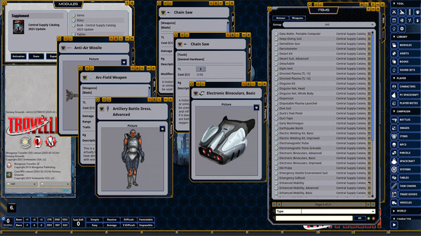 Fantasy Grounds - Central Supply Catalogue Update 2023