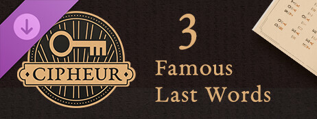 Cipheur - Famous Last Words 3 cover art