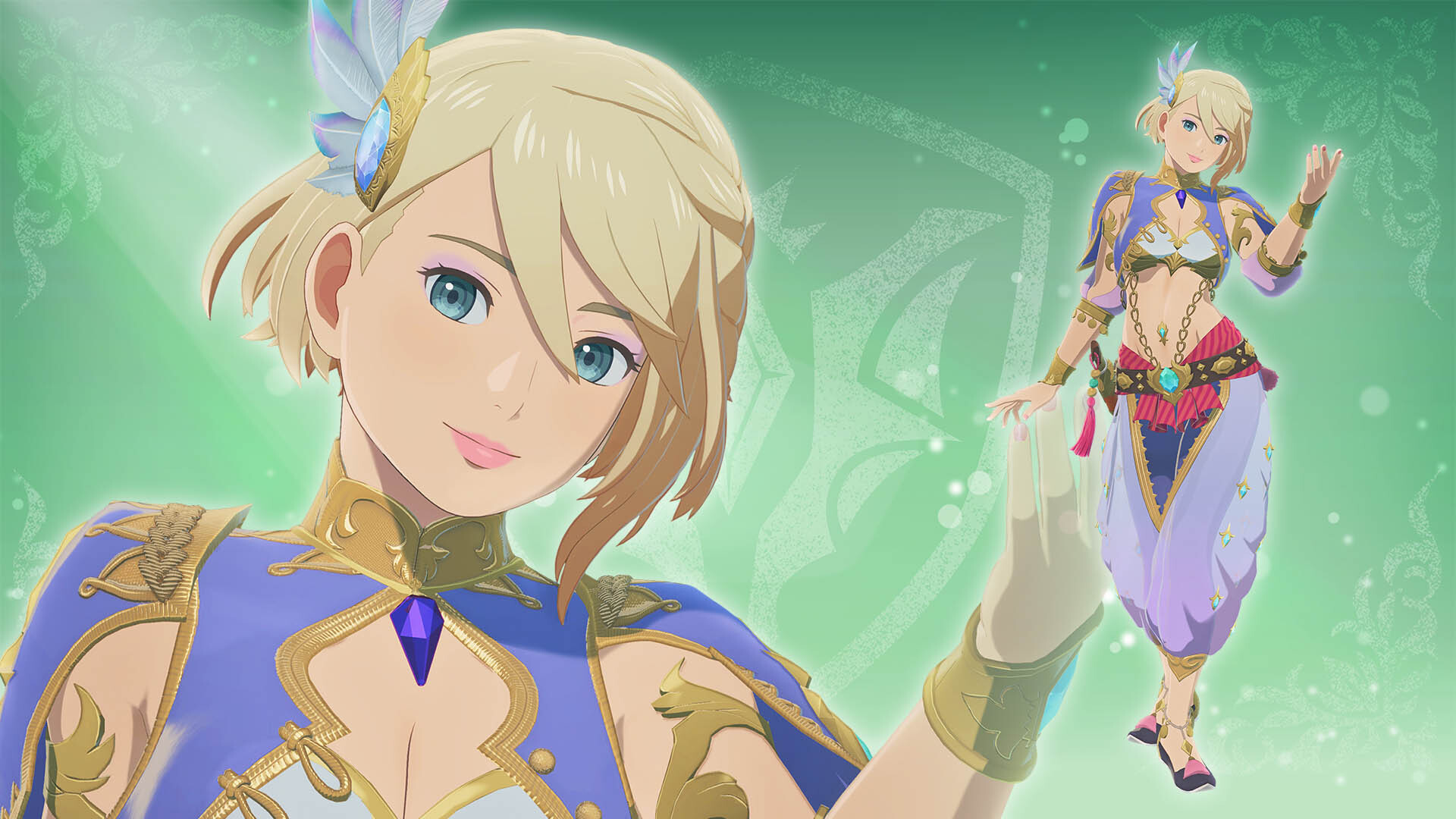 Monster Hunter Stories 3: Twisted Reflection - Layered Armor for Eleanor: Foreign Dancer Featured Screenshot #1