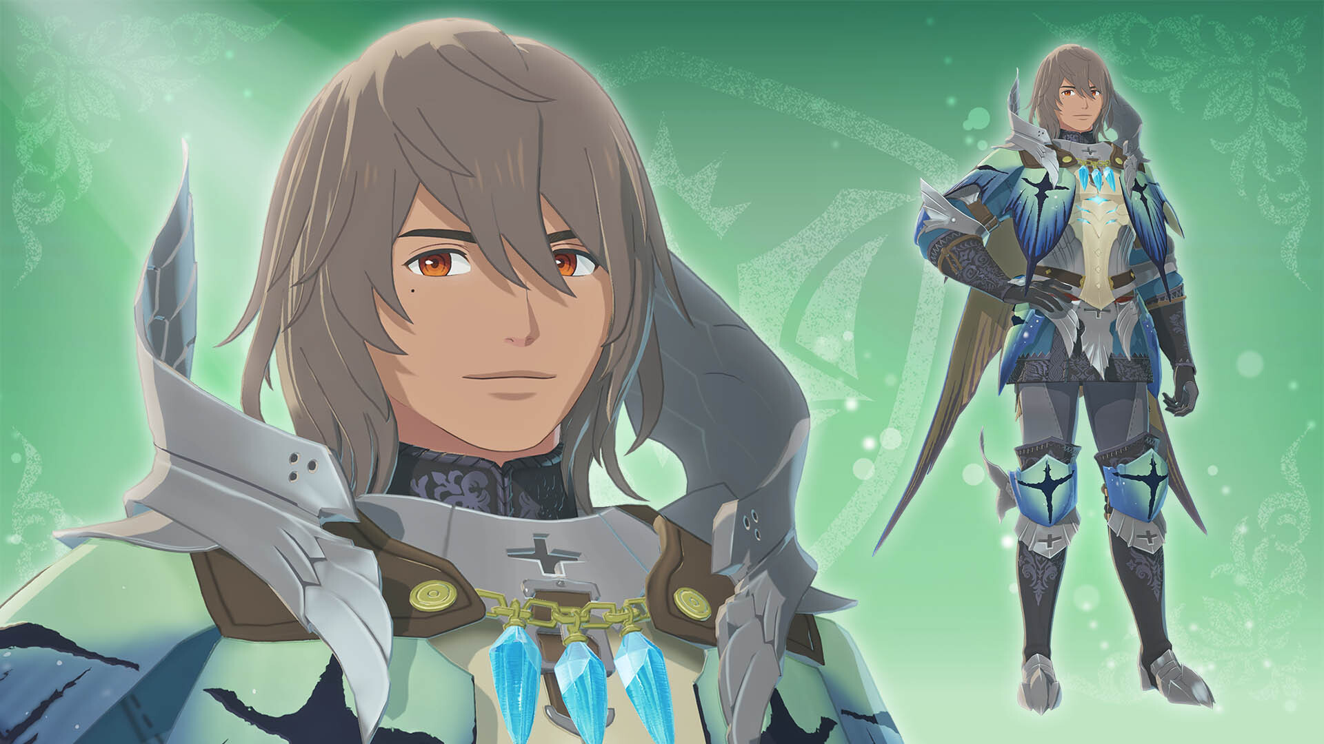 Monster Hunter Stories 3: Twisted Reflection - Layered Armor for Simon: Wind Wyvern's Friend Featured Screenshot #1