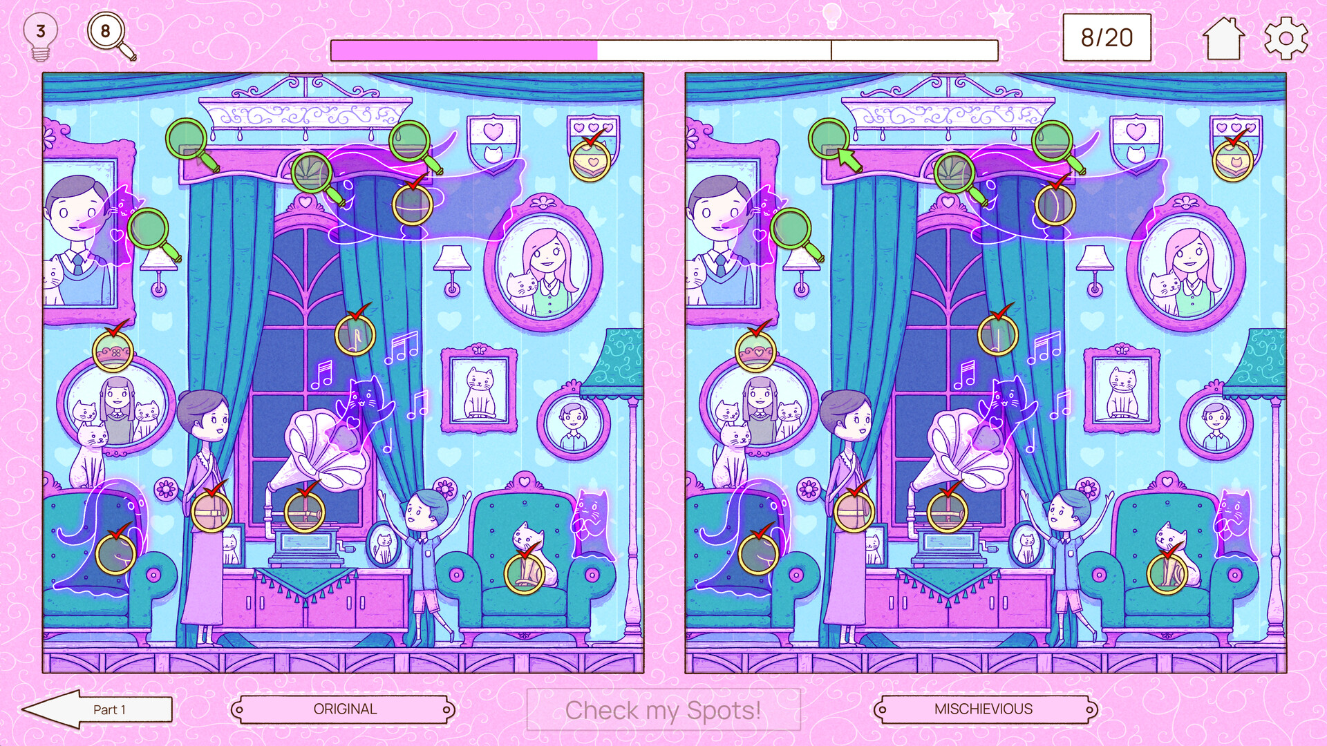 #1. Deja View - A Spot The Difference Game (Steam) 由: Gemcraft Games