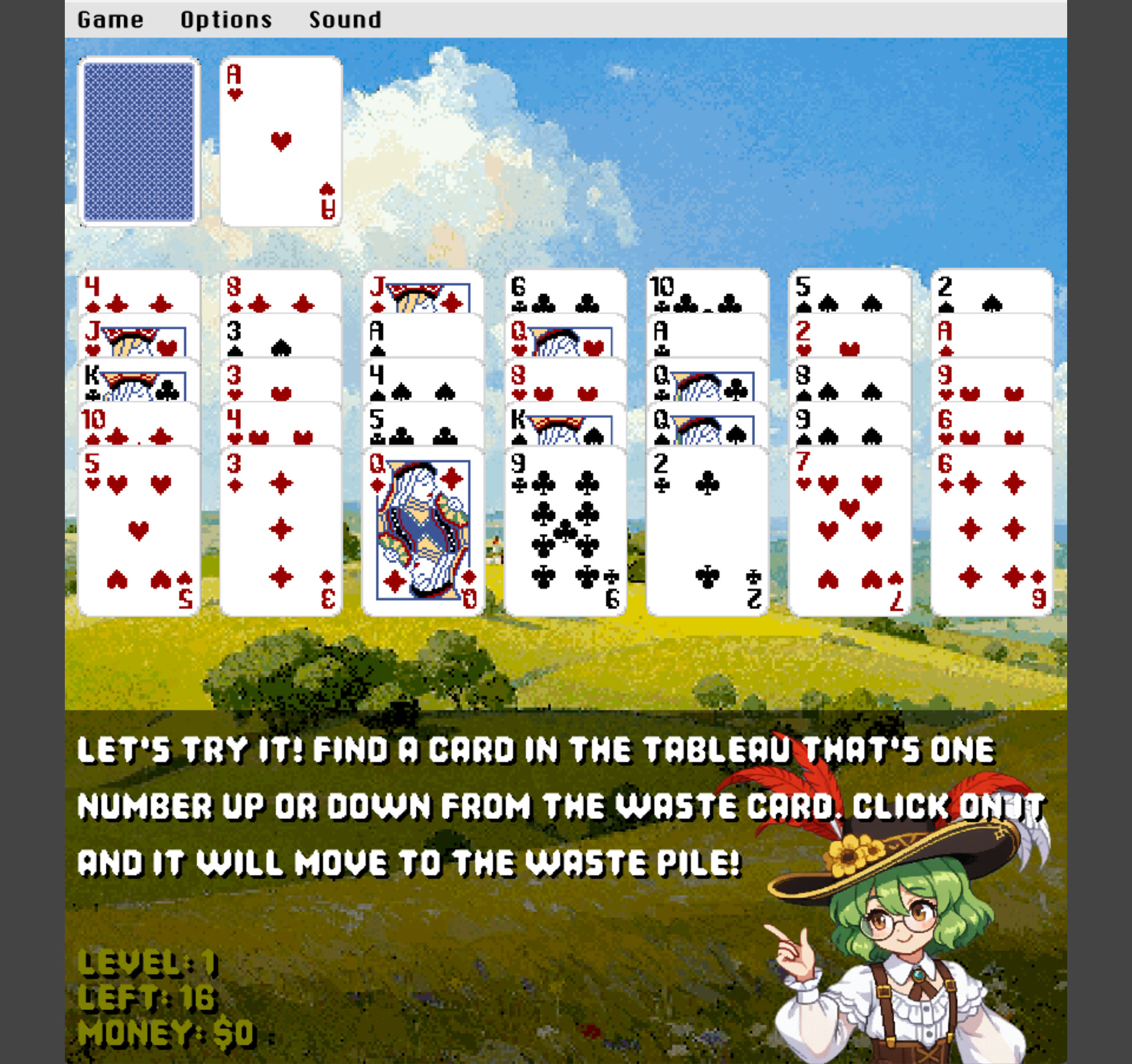 Misty's Super Golf Solitaire