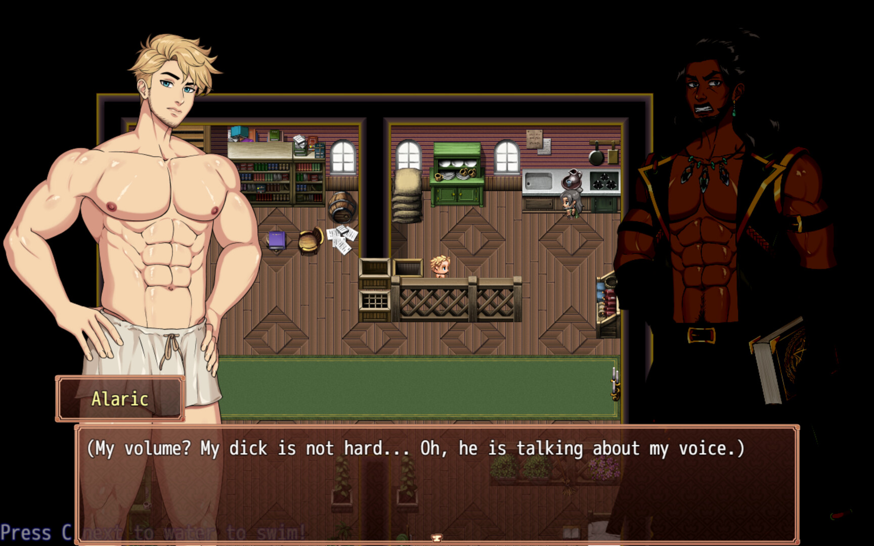 Forged Desires: A Bara JRPG screenshot #1