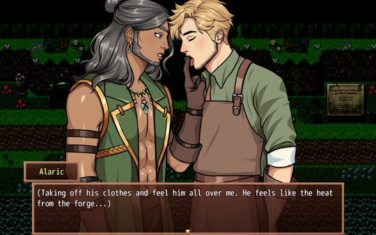 Forged Desires: A Bara JRPG game for windows Pc 1