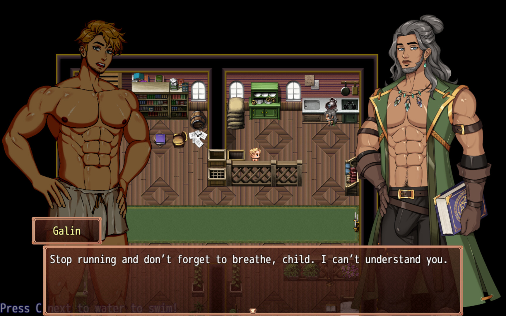 Forged Desires: A Bara JRPG screenshot #2
