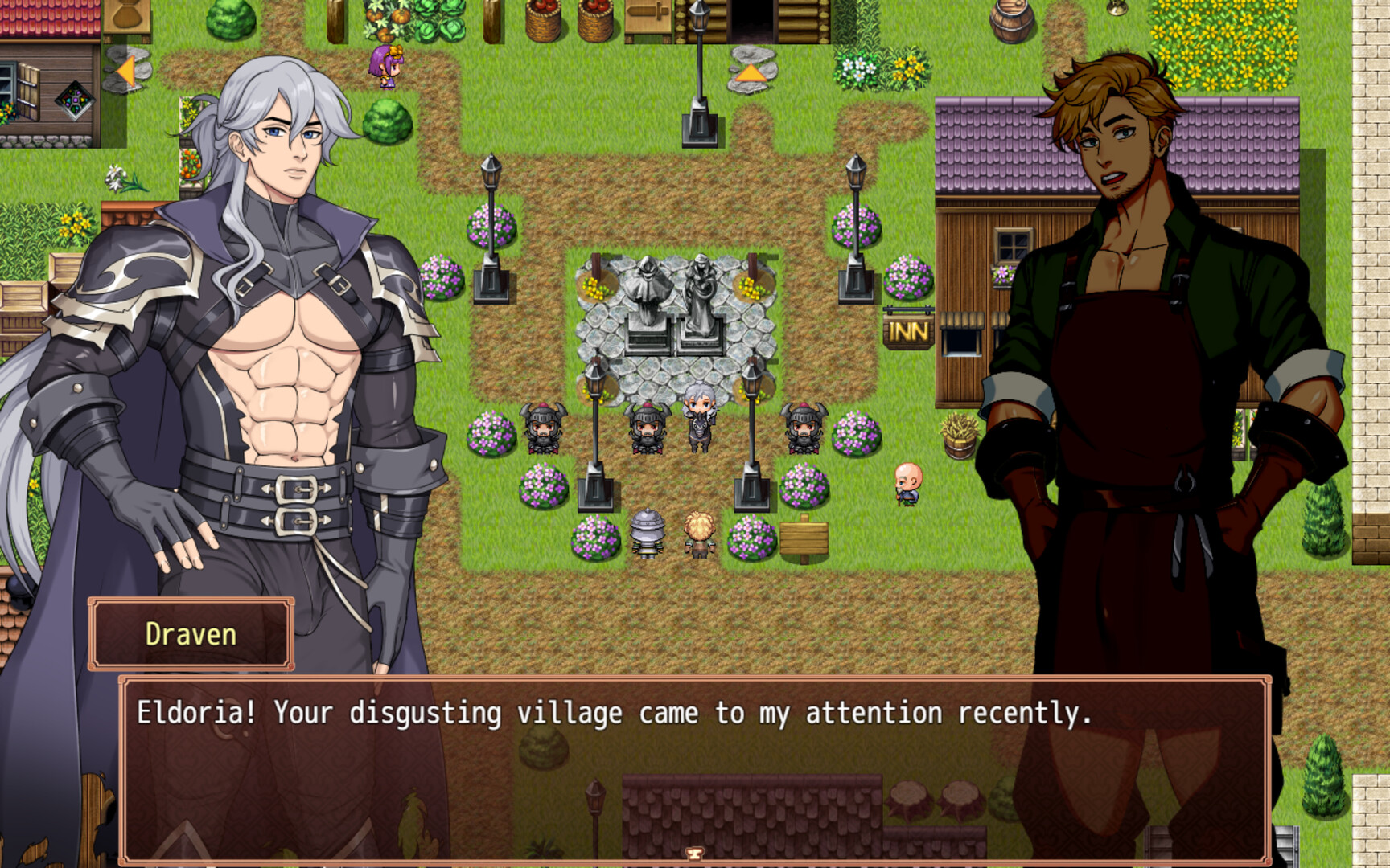 Forged Desires: A Bara JRPG screenshot #5