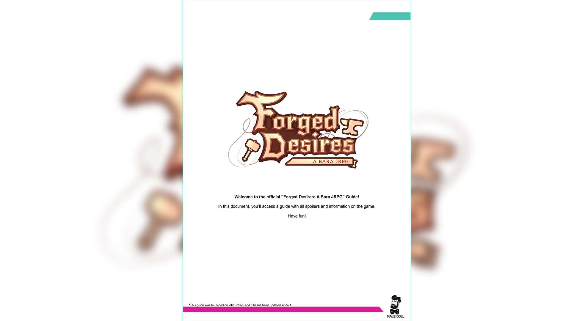 Forged Desires: Guideのスクリーンショット 1