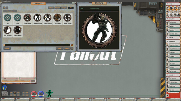 Fantasy Grounds - Fallout RPG - NPC Pack 1 - The Rust Devils