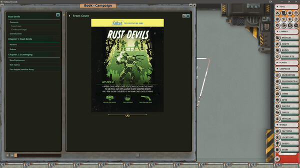 Fantasy Grounds - Fallout RPG - NPC Pack 1 - The Rust Devils