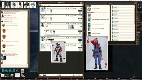 Fantasy Grounds - Science Fiction Action Deck (SWADE)