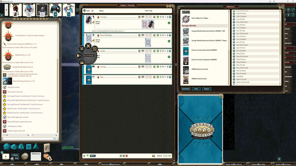 Fantasy Grounds - Science Fiction Action Deck (SWADE)
