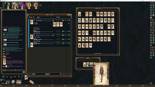 Fantasy Grounds - Fantasy Companion Action Deck (SWADE)