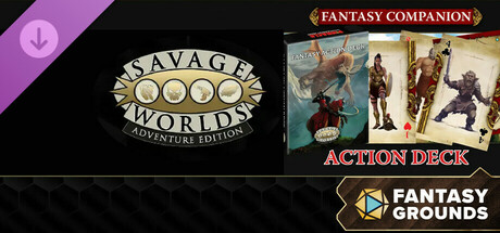 Fantasy Grounds - Fantasy Companion Action Deck (SWADE) cover art