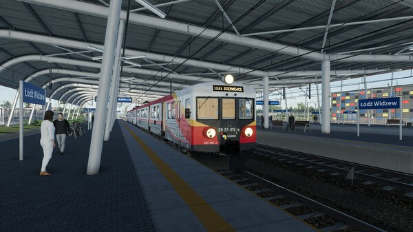 SimRail - The Railway Simulator: Łódź - Warsaw