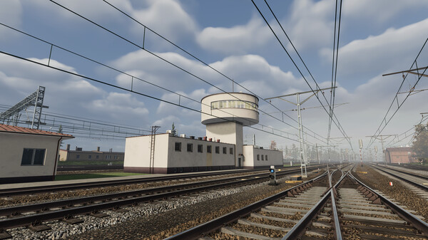 Screenshot z SimRail - The Railway Simulator: Łódź - Warsaw