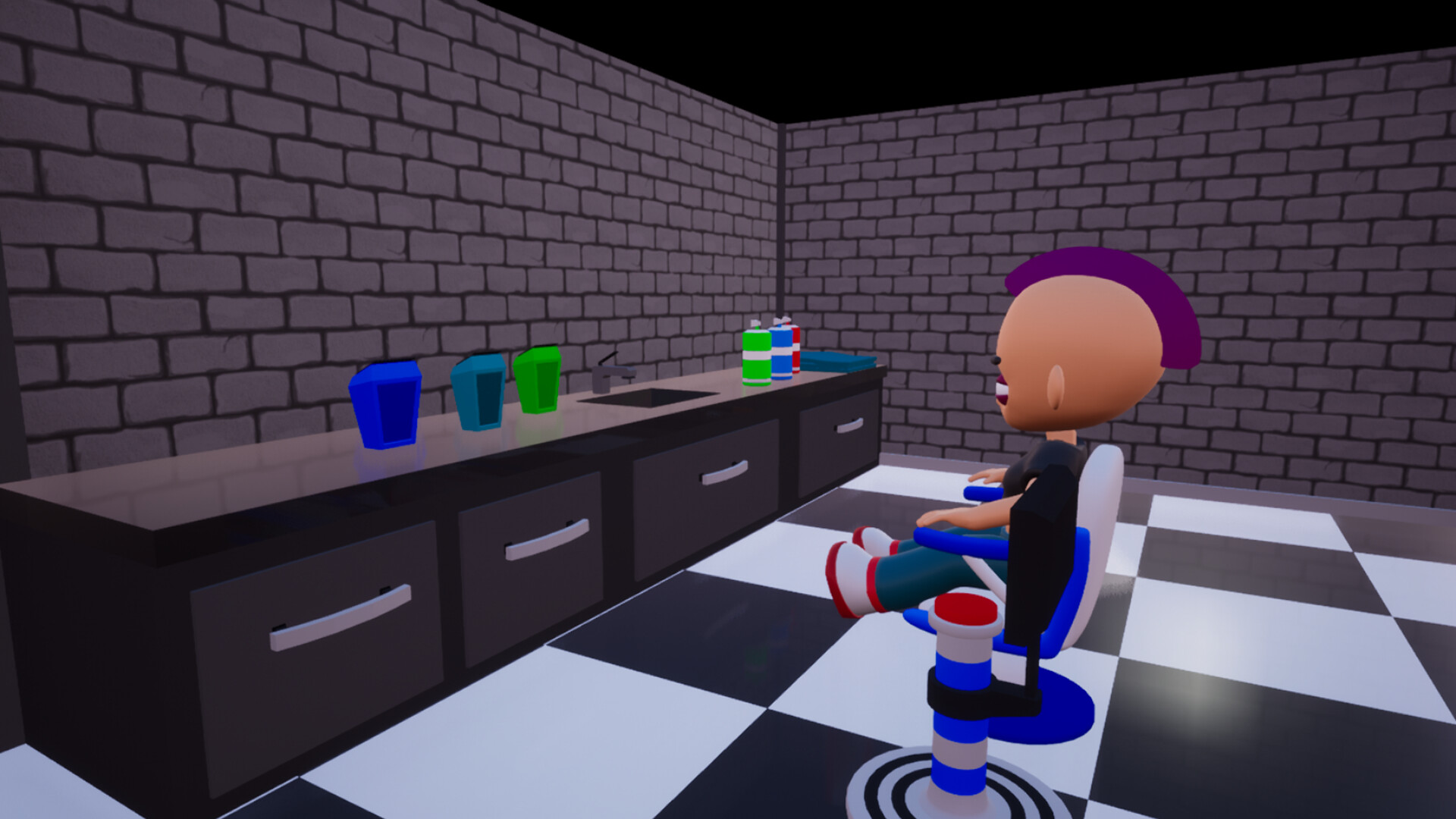 #5. Barber Shop Simulator (Steam) Podle: Vixy Games