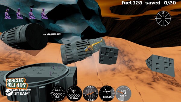 Rescue Heli RH407 Demo