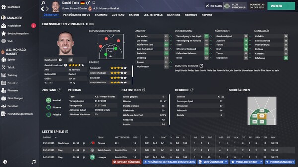 Pro Basketball Manager 2026 Screenshot 1