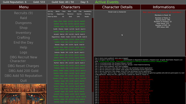 Heroes' Call - A Casual MMO Guild Sim
