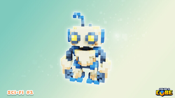 Color-A-Cube - Scifi Pack #1