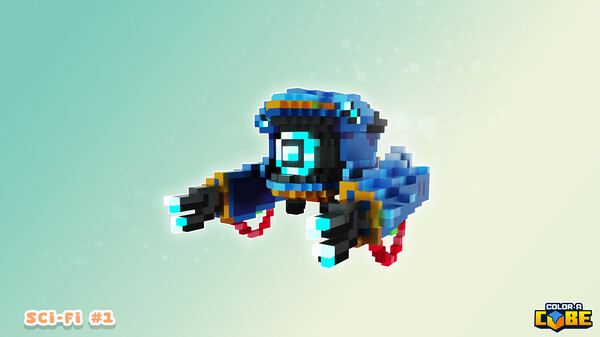 Color-A-Cube - Scifi Pack #1