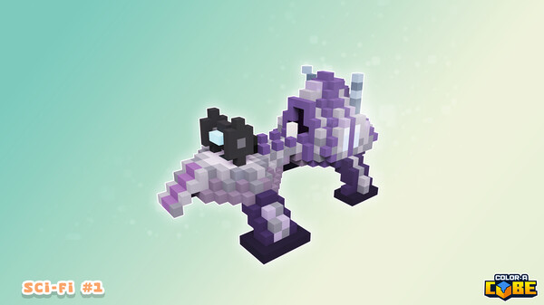 Color-A-Cube - Scifi Pack #1