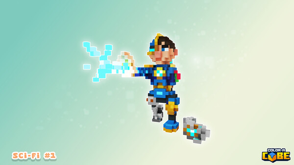 Color-A-Cube - Scifi Pack #1