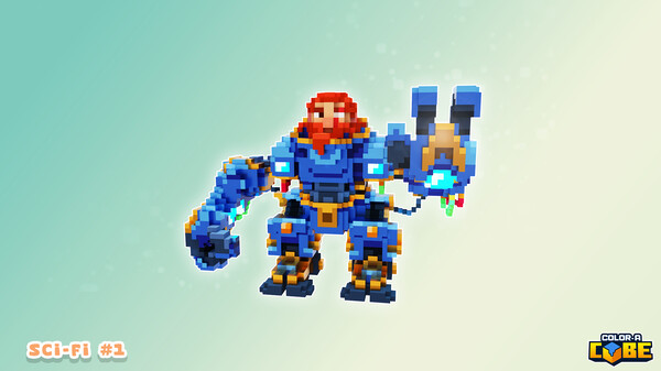 Color-A-Cube - Scifi Pack #1 screenshot 8