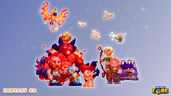 Color-A-Cube - Fantasy Pack #2