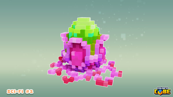 Color-A-Cube - Scifi Pack #2