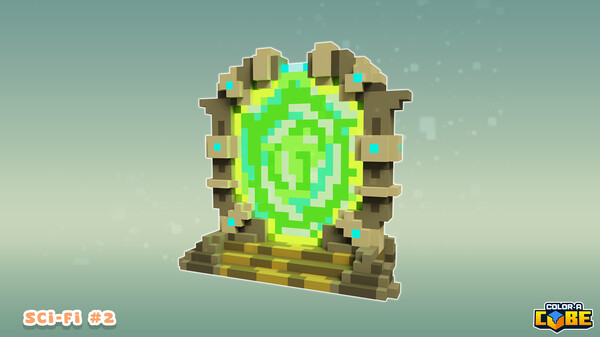 Color-A-Cube - Scifi Pack #2