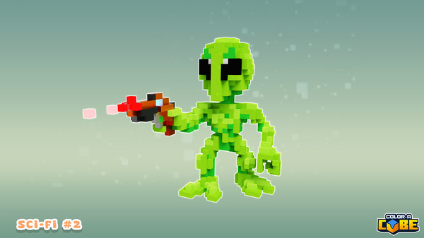 Color-A-Cube - Scifi Pack #2