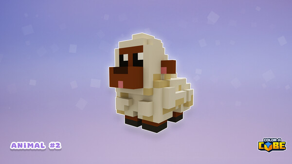 Color-A-Cube - Farm Animal Pack #2