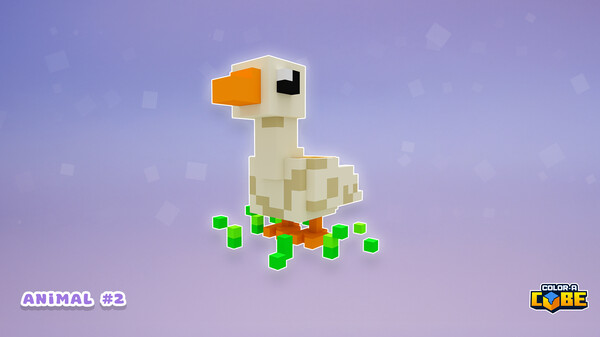 Color-A-Cube - Farm Animal Pack #2